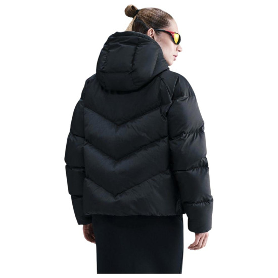 Nike Γυναικείο μπουφάν Sportswear Windpuffer Storm-FIT Loose Hooded Down Puffer